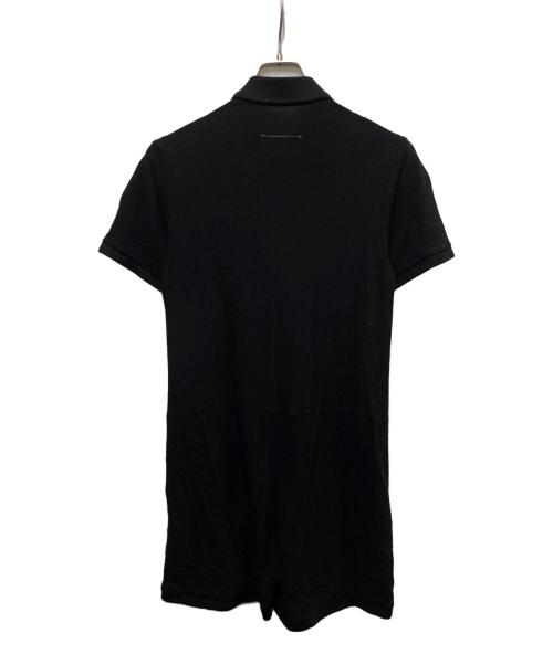 MM6 Maison Margiela（エムエムシックスメゾンマルジェラ）MM6 Maison Margiela (エムエムシックスメゾンマルジェラ) ポロシャツワンピース ブラック サイズ:Sの古着・服飾アイテム