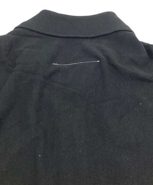 MM6 Maison Margiela（エムエムシックスメゾンマルジェラ）MM6 Maison Margiela (エムエムシックスメゾンマルジェラ) ポロシャツワンピース ブラック サイズ:Sの古着・服飾アイテム