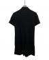 MM6 Maison Margiela (エムエムシックスメゾンマルジェラ) ポロシャツワンピース ブラック サイズ:S：5000円