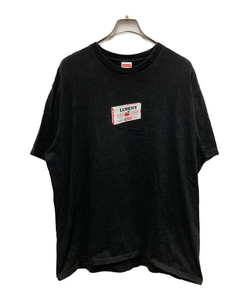 SUPREME（シュプリーム）supreme (シュプリーム) Luden's Tee ブラック サイズ:XLの古着・服飾アイテム