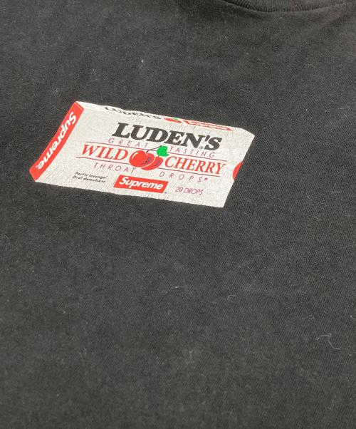 SUPREME（シュプリーム）supreme (シュプリーム) Luden's Tee ブラック サイズ:XLの古着・服飾アイテム