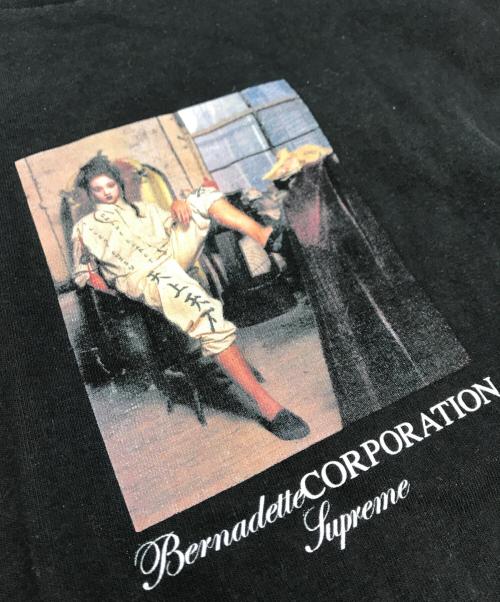 SUPREME（シュプリーム）Supreme (シュプリーム) bernadette corporation (バーナデット コーポレーション) Bernadette Corporation Fuck Tee ブラック サイズ:SIZE Mの古着・服飾アイテム