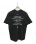 Supreme (シュプリーム) bernadette corporation (バーナデット コーポレーション) Bernadette Corporation Fuck Tee ブラック サイズ:SIZE M：8000円