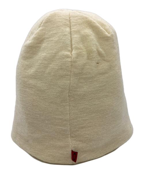 OAKLEY（オークリー）OAKLEY (オークリー) 00S 地球儀ニットキャップ ベージュの古着・服飾アイテム