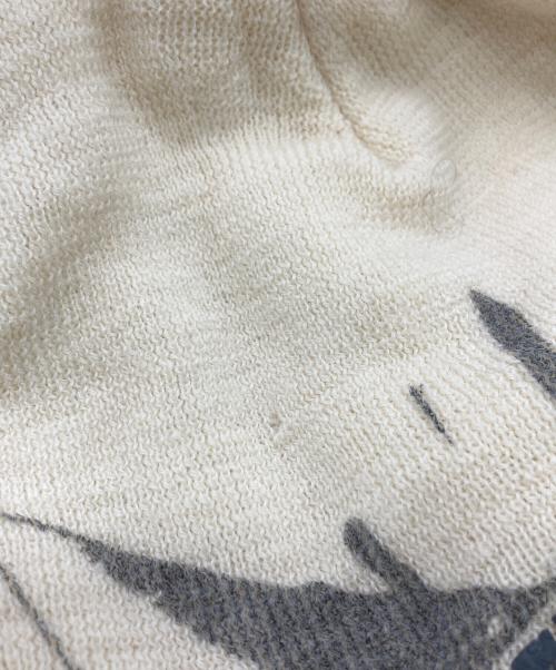 OAKLEY（オークリー）OAKLEY (オークリー) 00S 地球儀ニットキャップ ベージュの古着・服飾アイテム