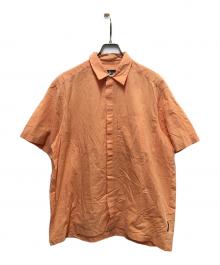 stussy（ステューシー）の古着「S/Sシャツ」｜オレンジ