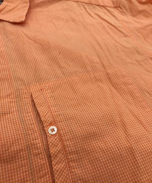 stussy（ステューシー）stussy (ステューシー) S/Sシャツ オレンジ サイズ:Lの古着・服飾アイテム
