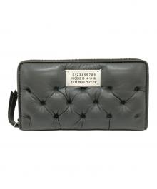 Maison Margiela（メゾンマルジェラ）の古着「グラム スラム エンブローダリー ウォレット」｜グレー