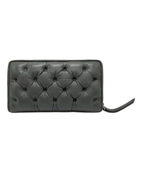 Maison Margiela（メゾンマルジェラ）Maison Margiela (メゾンマルジェラ) グラム スラム エンブローダリー ウォレット グレー サイズ:不明の古着・服飾アイテム