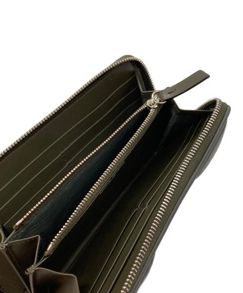 Maison Margiela（メゾンマルジェラ）Maison Margiela (メゾンマルジェラ) グラム スラム エンブローダリー ウォレット グレー サイズ:不明の古着・服飾アイテム