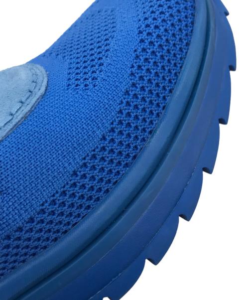 Salvatore Ferragamo（サルヴァトーレ フェラガモ）Salvatore Ferragamo (サルヴァトーレ フェラガモ) NIMA KNIT ガンチーニニットスニーカー ブルー サイズ:8Mの古着・服飾アイテム