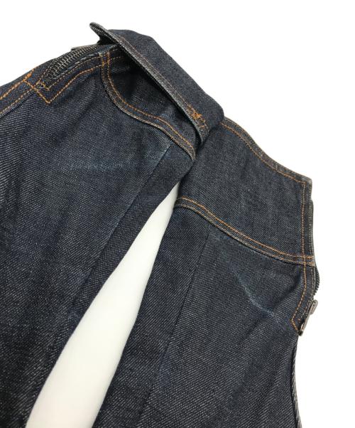 Yves Saint Laurent（イヴサンローラン）Yves Saint Laurent (イヴサンローラン) ダークデニムジップアップジャケット インディゴ サイズ:F40の古着・服飾アイテム