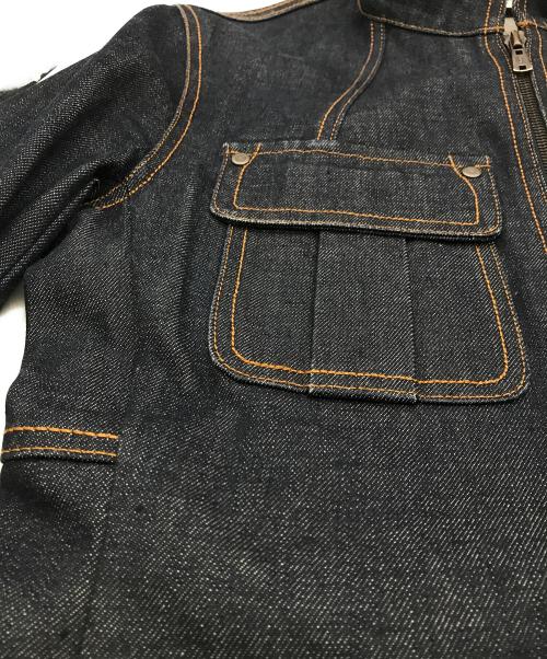 Yves Saint Laurent（イヴサンローラン）Yves Saint Laurent (イヴサンローラン) ダークデニムジップアップジャケット インディゴ サイズ:F40の古着・服飾アイテム