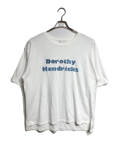 Dorothy Hendricks（ドロシーヘンドリックス）Dorothy Hendricks (ドロシーヘンドリックス) プリントTシャツ ホワイト サイズ:Mの古着・服飾アイテム