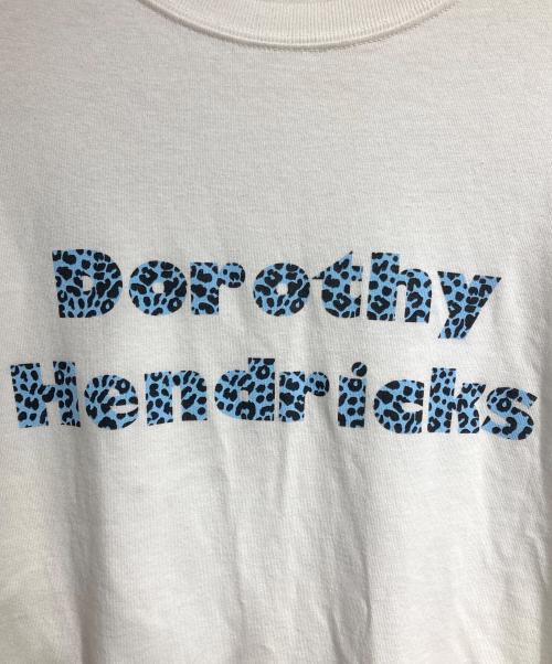 Dorothy Hendricks（ドロシーヘンドリックス）Dorothy Hendricks (ドロシーヘンドリックス) プリントTシャツ ホワイト サイズ:Mの古着・服飾アイテム
