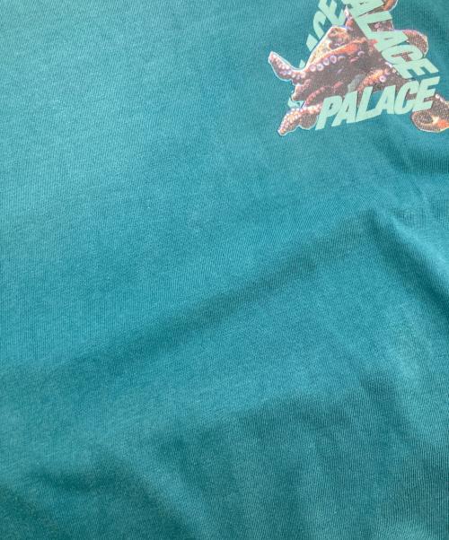 PALACE（パレス）PALACE (パレス) Tシャツ グリーン サイズ:Sの古着・服飾アイテム