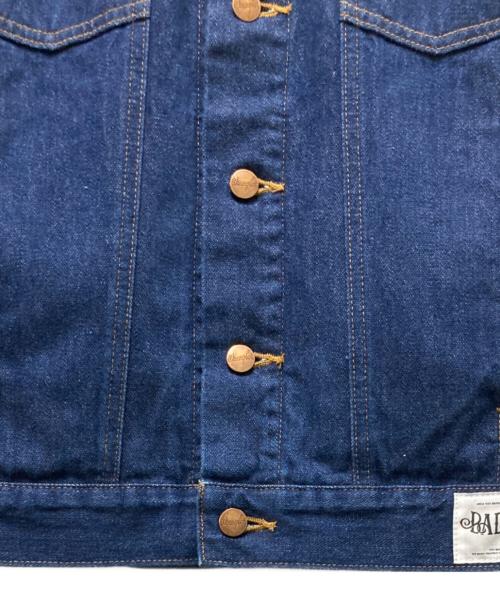 Wrangler（ラングラー）Wrangler (ラングラー) BADWAY (バッドウェイ) スタッズデニムジャケット インディゴ サイズ:Mの古着・服飾アイテム