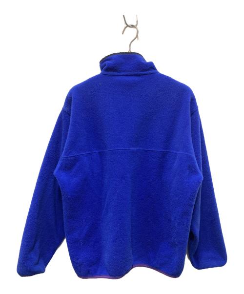 Patagonia（パタゴニア）Patagonia (パタゴニア) ハーフスナップフリースプルオーバー ブルー サイズ:Mの古着・服飾アイテム