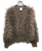 determデターム）の古着「Loopy Cardigan」｜ベージュ
