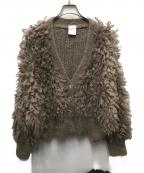determデターム）の古着「Loopy Cardigan」｜ベージュ