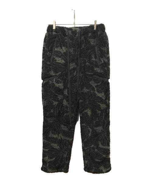 Gakkin（ガッキン）Gakkin (ガッキン) 群黒蝶花罰 ブラックバタフライズフリースパンツ グリーン サイズ:Mの古着・服飾アイテム