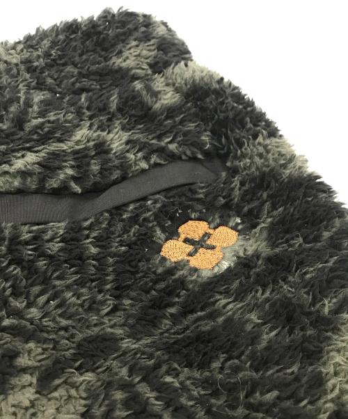 Gakkin（ガッキン）Gakkin (ガッキン) 群黒蝶花罰 ブラックバタフライズフリースパンツ グリーン サイズ:Mの古着・服飾アイテム