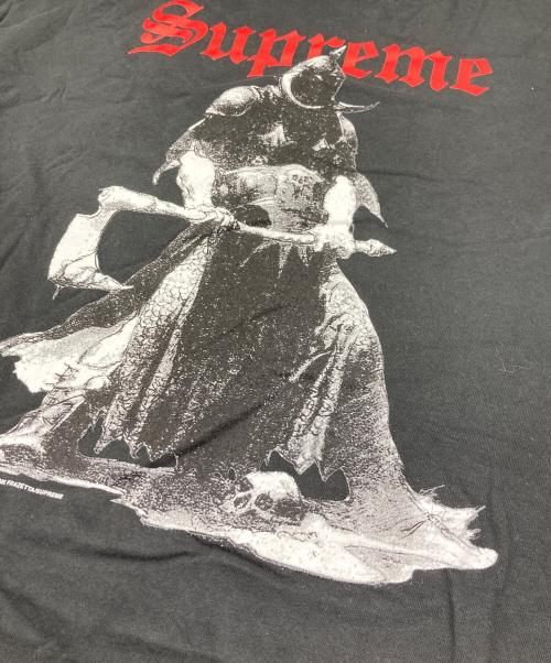 SUPREME（シュプリーム）SUPREME (シュプリーム) Frank Frazetta (フランクフラゼッタ) Destruction Tee ブラック サイズ:Lの古着・服飾アイテム
