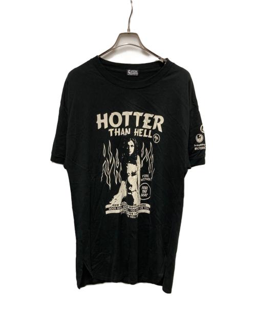 Hysteric Glamour（ヒステリックグラマー）Hysteric Glamour (ヒステリックグラマー) ガールプリントカットソーワンピース ブラック サイズ:SIZE Freeの古着・服飾アイテム