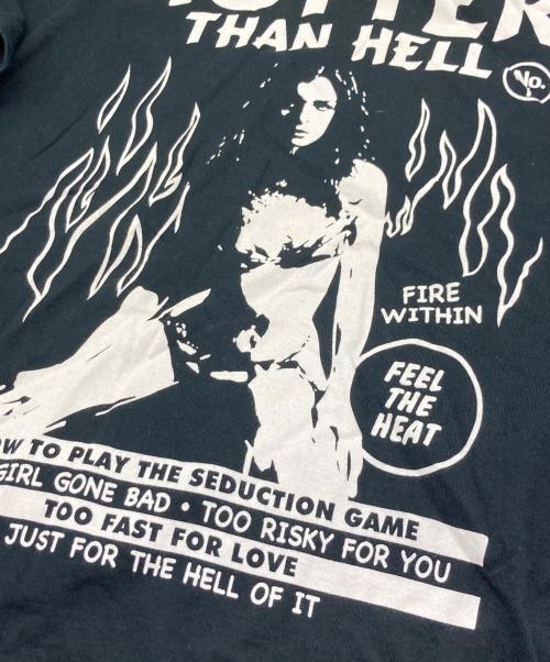 Hysteric Glamour（ヒステリックグラマー）Hysteric Glamour (ヒステリックグラマー) ガールプリントカットソーワンピース ブラック サイズ:SIZE Freeの古着・服飾アイテム