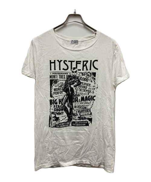 Hysteric Glamour（ヒステリックグラマー）Hysteric Glamour (ヒステリックグラマー) ガールプリントTシャツ ホワイト サイズ:FREEの古着・服飾アイテム