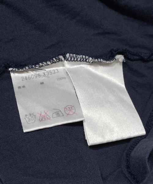 GUCCI（グッチ）GUCCI (グッチ) VネックTシャツ/Vneck Tee ネイビー サイズ:Lの古着・服飾アイテム