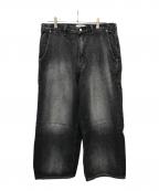 UNFOLLOW×Wranglerアンフォロー×ラングラー）の古着「FOLL 4P JEANS addict」｜ブラック