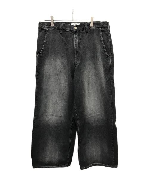 UNFOLLOW（アンフォロー）UNFOLLOW (アンフォロー) Wrangler (ラングラー) FOLL 4P JEANS addict ブラック サイズ:Lの古着・服飾アイテム