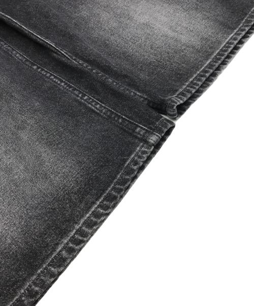 UNFOLLOW（アンフォロー）UNFOLLOW (アンフォロー) Wrangler (ラングラー) FOLL 4P JEANS addict ブラック サイズ:Lの古着・服飾アイテム