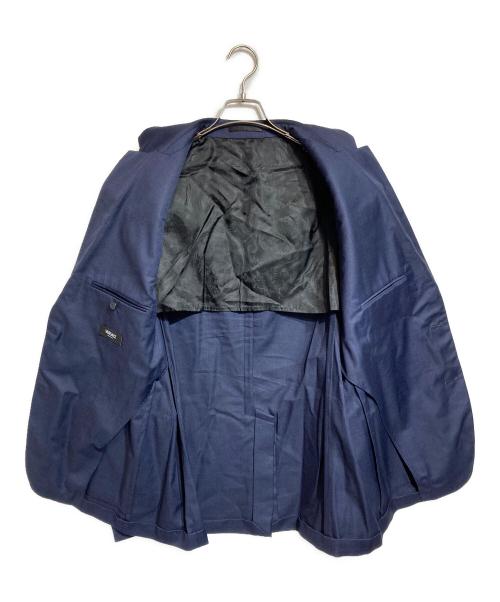 VERSACE（ヴェルサーチェ）VERSACE (ヴェルサーチェ) ウール シングルブレスト ブレザー ネイビー サイズ:54の古着・服飾アイテム
