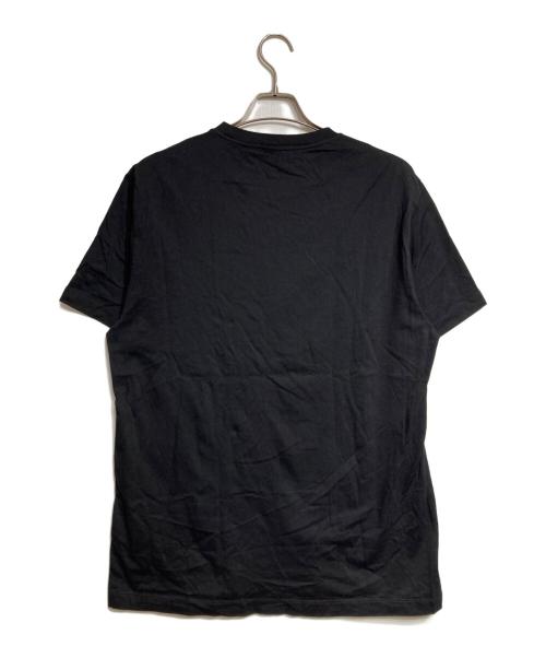 VERSACE（ヴェルサーチェ）VERSACE (ヴェルサーチェ) メドゥーサロゴTシャツ/Medusa logo-print T-shirt ブラック サイズ:2XLの古着・服飾アイテム