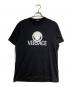 VERSACE（ヴェルサーチェ）の古着「メドゥーサロゴTシャツ/Medusa logo-print T-shirt」｜ブラック