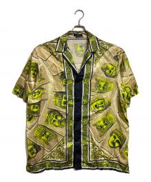 VERSACE（ヴェルサーチェ）の古着「オープンカラーシャツ/Open collar shirt」｜ベージュ