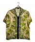 VERSACE（ヴェルサーチェ）の古着「オープンカラーシャツ/Open collar shirt」｜ベージュ