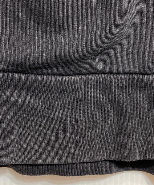 VERSACE（ヴェルサーチェ）VERSACE (ヴェルサーチェ) フレイムロゴクロップフーディー ブラック サイズ:40の古着・服飾アイテム