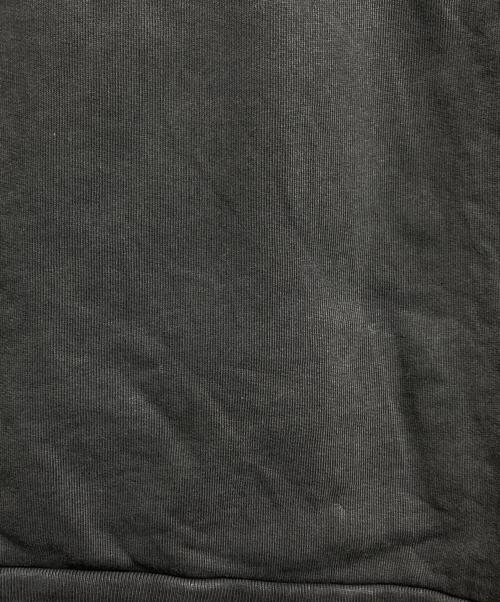 VERSACE（ヴェルサーチェ）VERSACE (ヴェルサーチェ) フレイムロゴクロップフーディー ブラック サイズ:40の古着・服飾アイテム