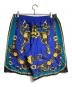 VERSACE (ヴェルサーチェ) バロッコシルク ショートパンツ/Barocco Silk Shorts ブルー サイズ:52：28000円
