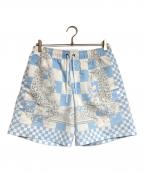 VERSACEヴェルサーチェ）の古着「ビーチウェアボードショーツ/Beachwear board shorts」｜スカイブルー