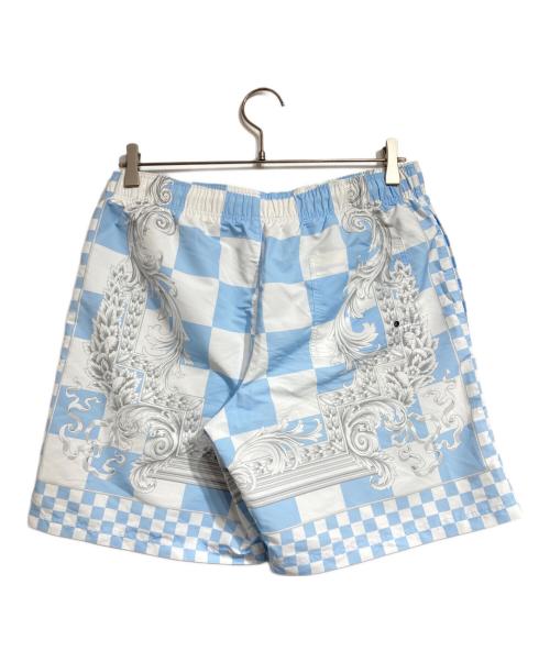 VERSACE（ヴェルサーチェ）VERSACE (ヴェルサーチェ) ビーチウェアボードショーツ/Beachwear board shorts スカイブルー サイズ:4の古着・服飾アイテム