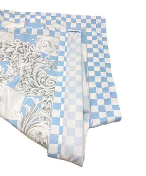 VERSACE（ヴェルサーチェ）VERSACE (ヴェルサーチェ) ビーチウェアボードショーツ/Beachwear board shorts スカイブルー サイズ:4の古着・服飾アイテム