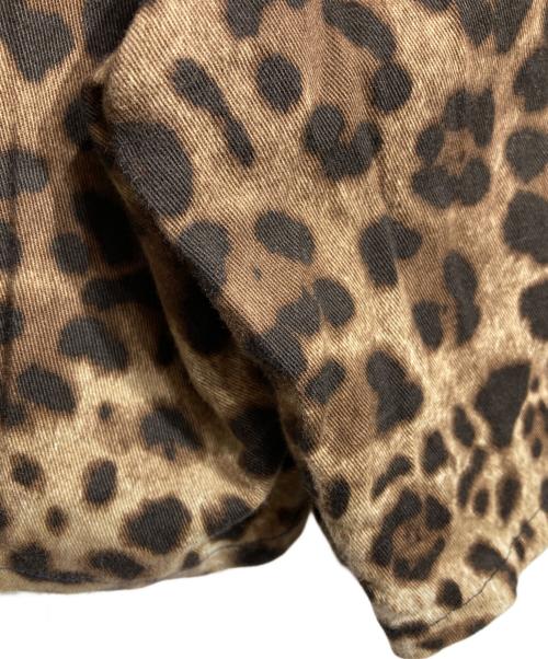 DOLCE & GABBANA（ドルチェ＆ガッバーナ）DOLCE & GABBANA (ドルチェ＆ガッバーナ) レオパードショーツ/Leopard print shorts ブラウン サイズ:48の古着・服飾アイテム
