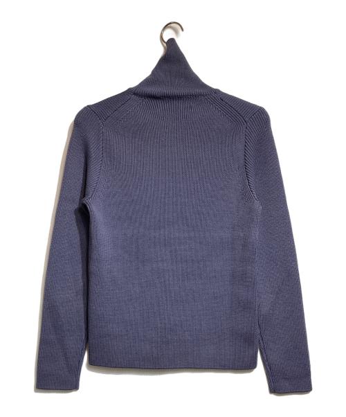 STONE ISLAND（ストーンアイランド）STONE ISLAND (ストーンアイランド) タートルネックニット パープル サイズ:Ｌの古着・服飾アイテム