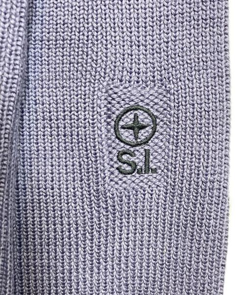 STONE ISLAND（ストーンアイランド）STONE ISLAND (ストーンアイランド) タートルネックニット パープル サイズ:Ｌの古着・服飾アイテム