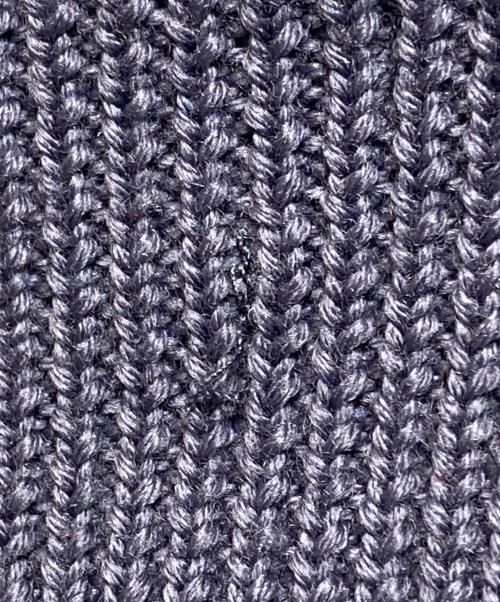 STONE ISLAND（ストーンアイランド）STONE ISLAND (ストーンアイランド) タートルネックニット パープル サイズ:Ｌの古着・服飾アイテム