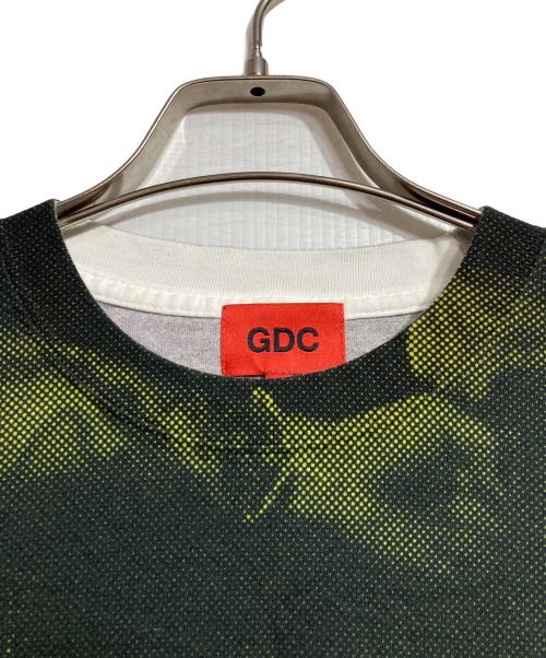 GDC（ジーディーシー）GDC (ジーディーシー) k. jacques (カー・ジャック) All-over pattern T/オールオーバーパターンTee ブラック サイズ:Mの古着・服飾アイテム